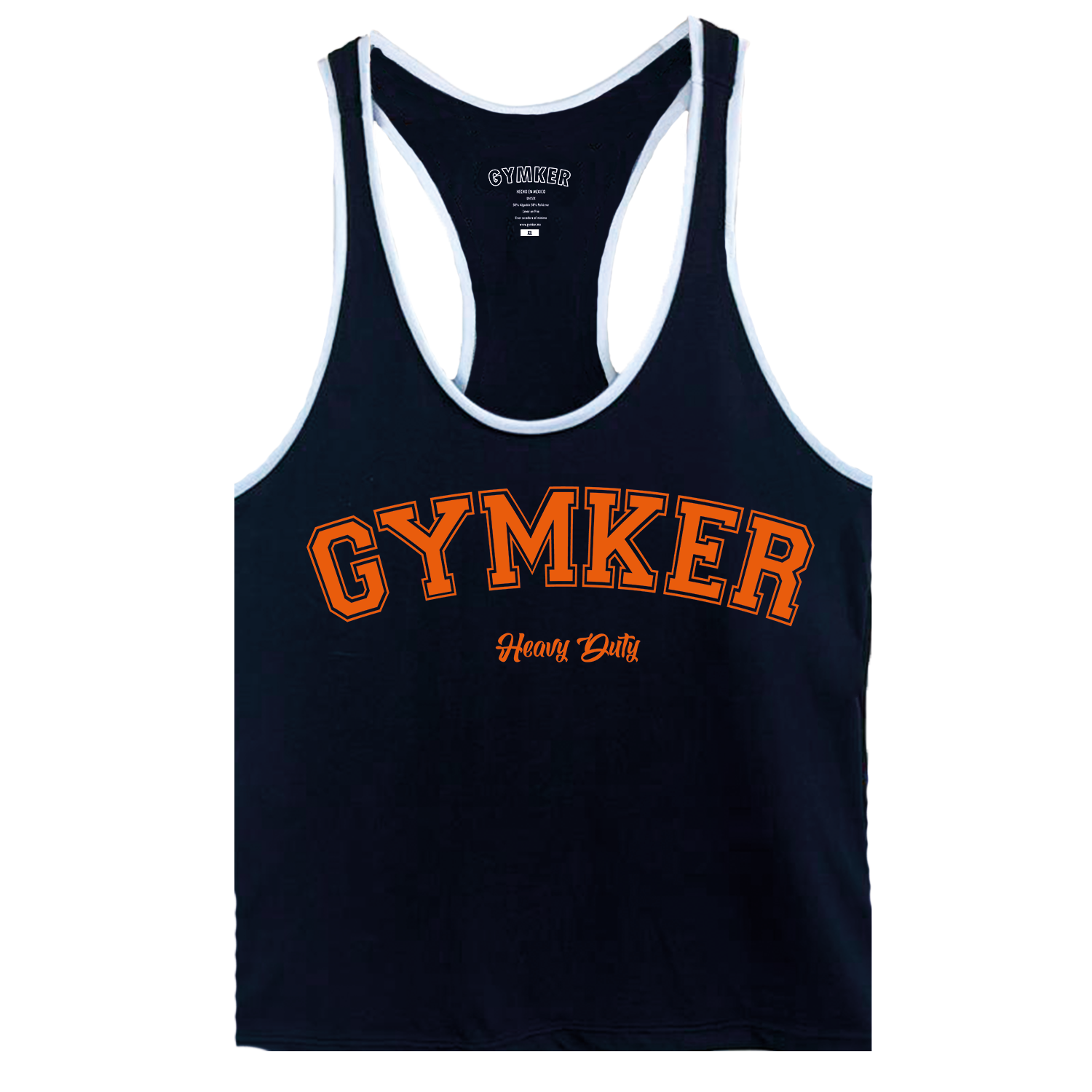 Playera entrenamiento Olimpica HEAVY DUTY BLACK - Main Image