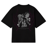 Playera oversize akaza