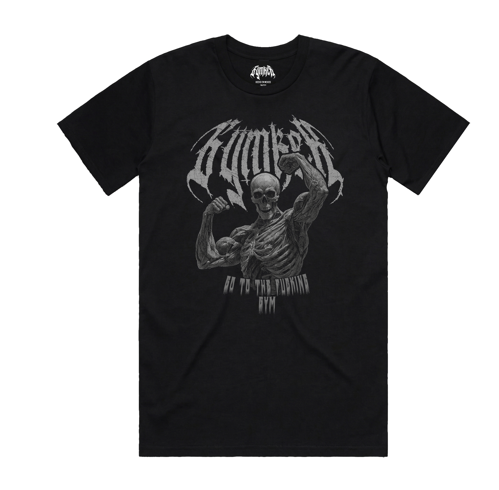 Playera Regular Fit Go to the Gym GYMKER 250 g