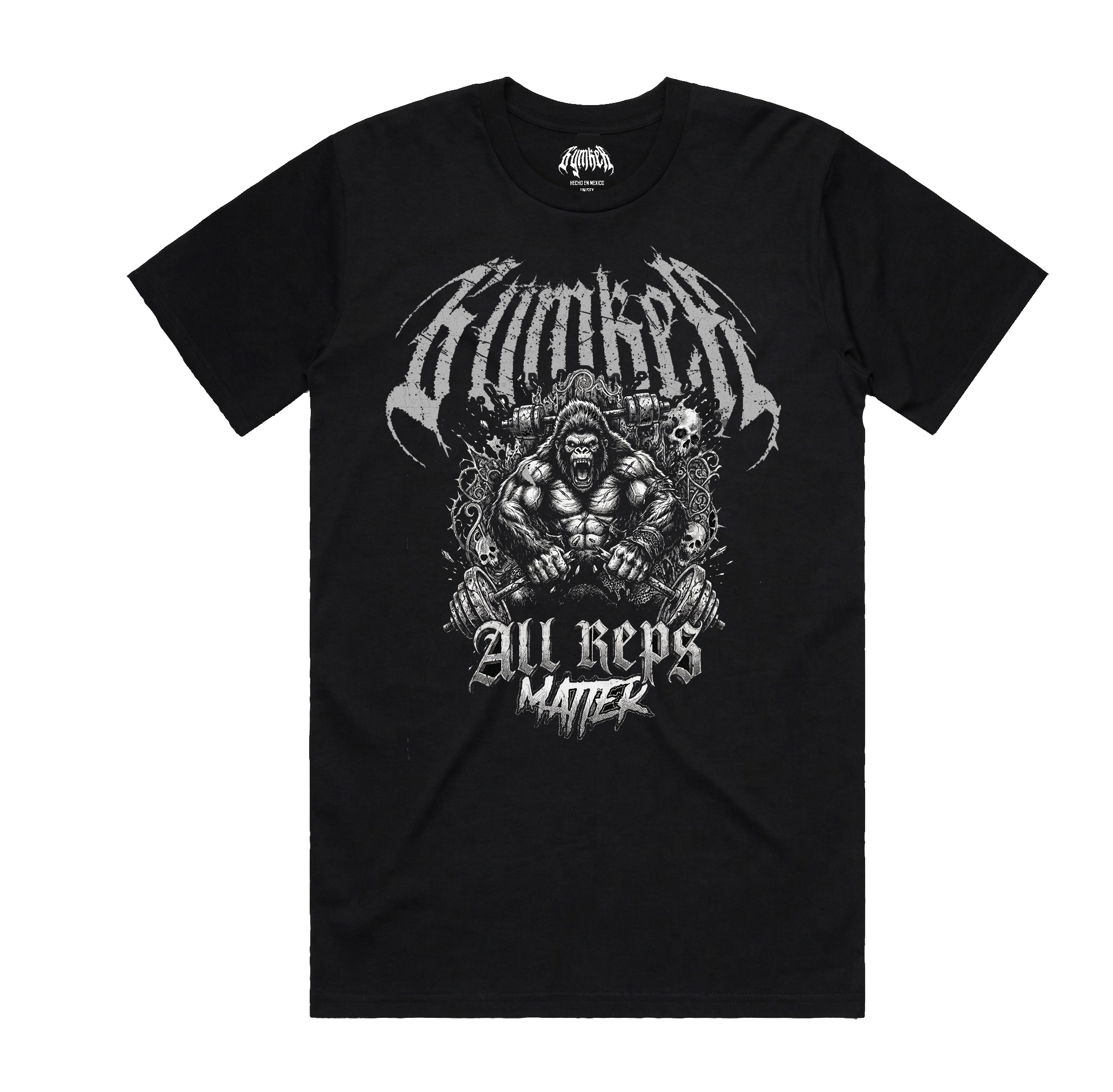 Playera Regular Fit All Reps Matter GYMKER 250 g
