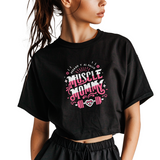 Crop top Oversize mujer MUSCLE MOMMY