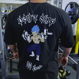 Playera entrenamiento oversize Vegeta Dont Skip