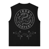 Playera tank Oversize SERPENT 01 /IRON DROP