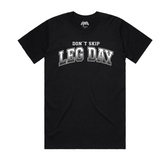 Playera regular fit Leg day