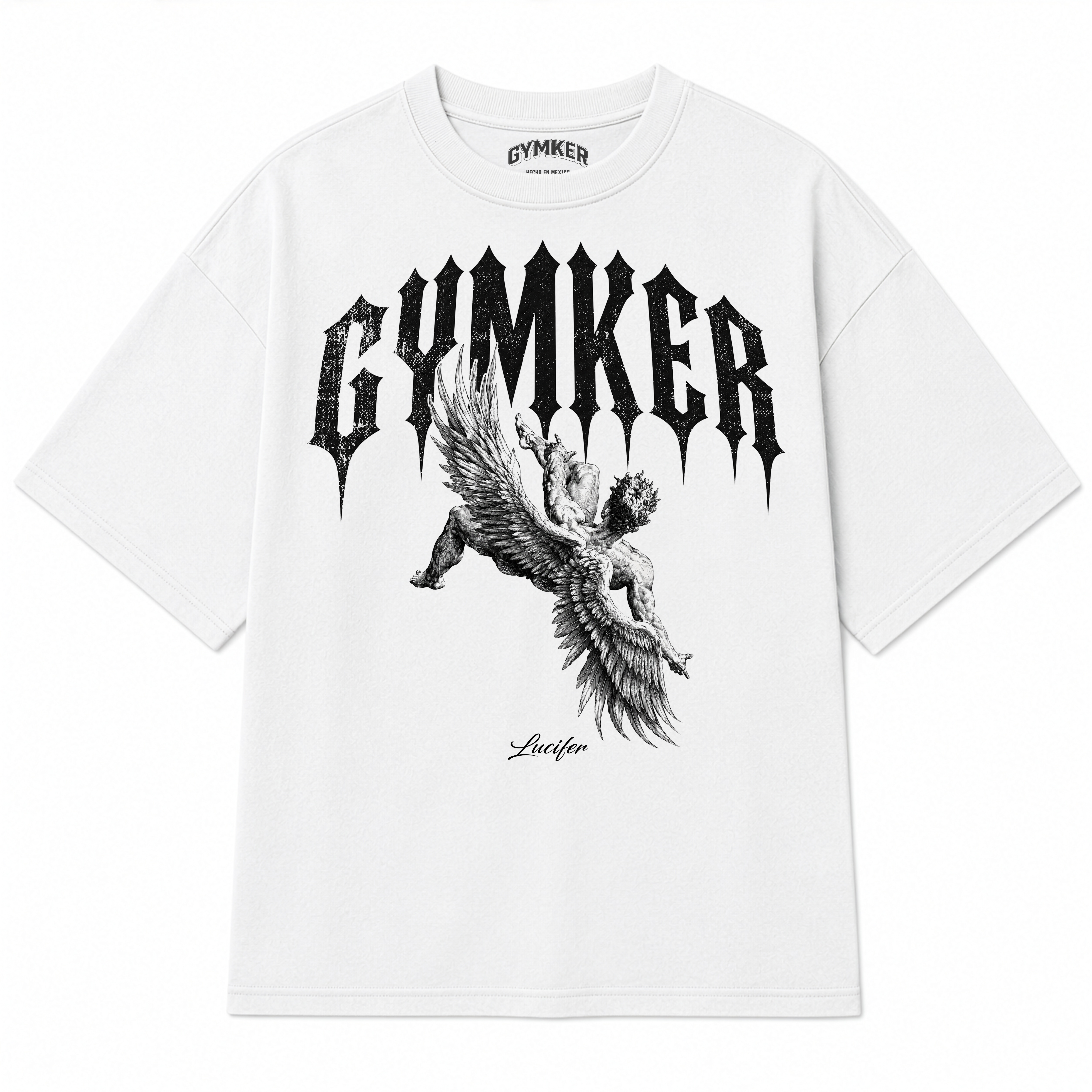 Playera Oversize Lucifer Condenados Drop GYMKER