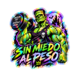 Stickers Gym Hallowen 01| Pack 5 Piezas