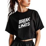 Crop top Oversize mujer BREAK YOUR LIMITS