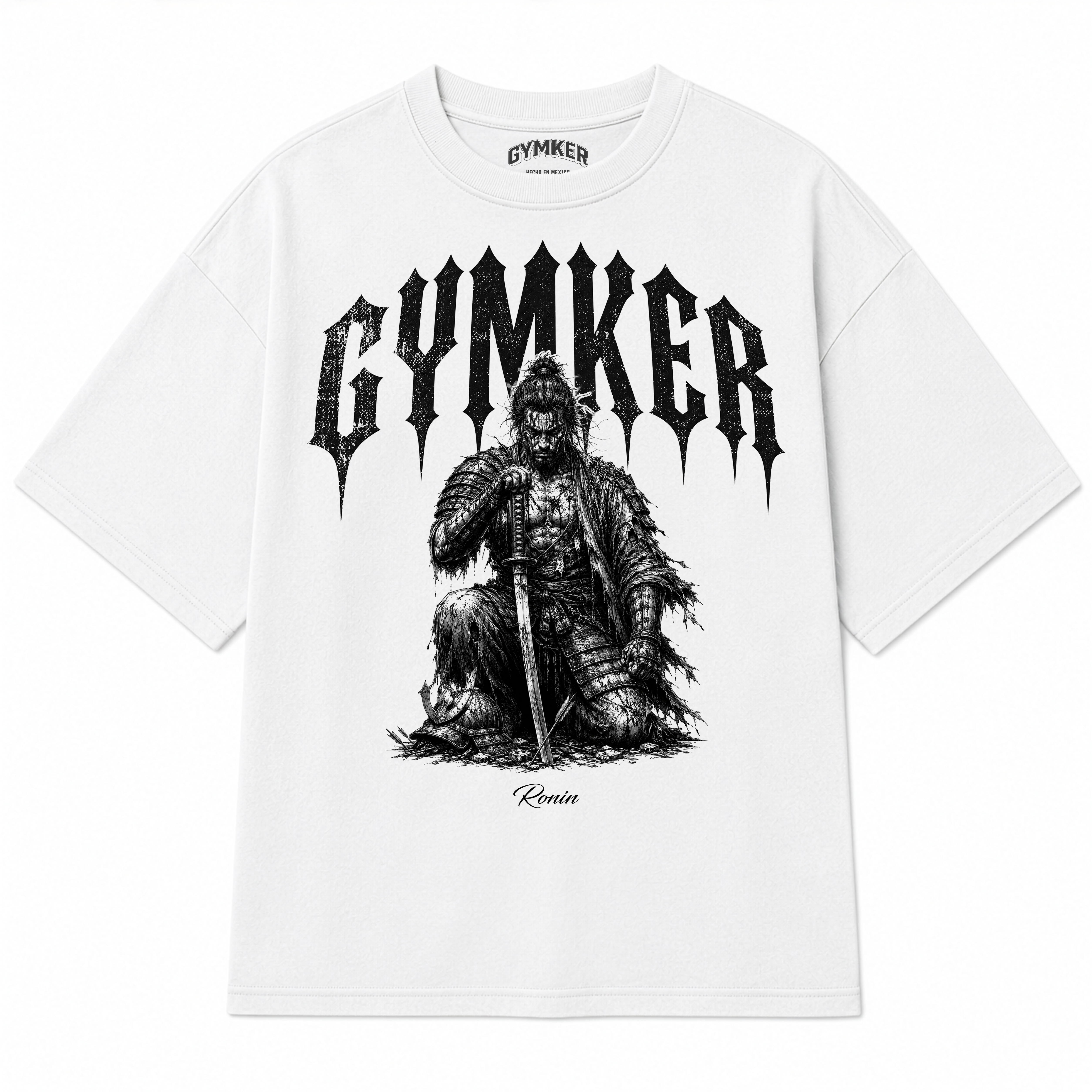 Playera Oversize Ronin Condenados Drop GYMKER