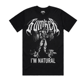 Playera regular fit I,m natural, jack Hanma