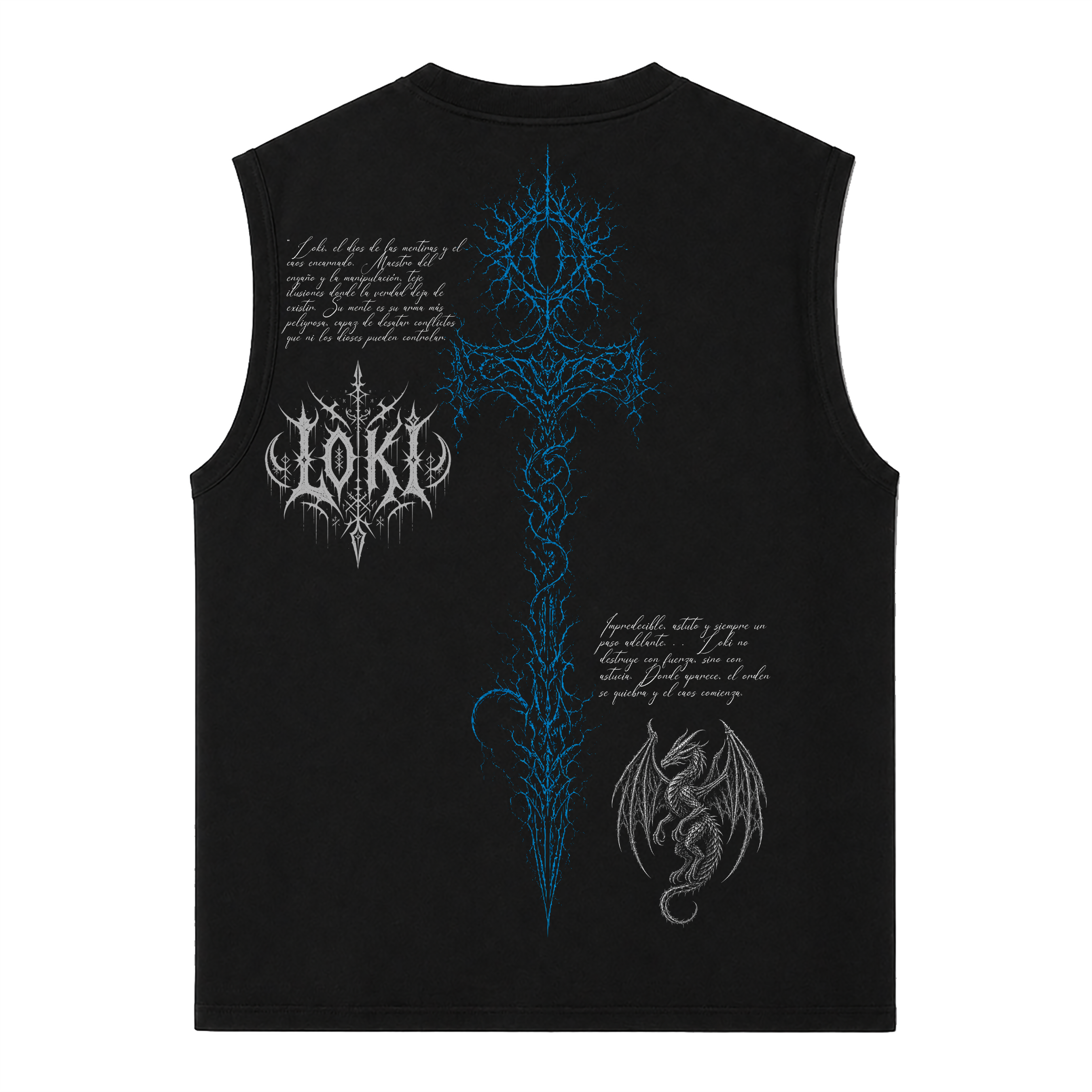 Playera tank Oversize Loki Nordic Collection