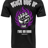 Playera Entrenamiento NEVER GIVE UP FIGHT