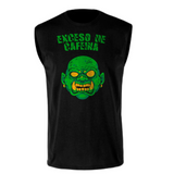 Playera Entrenamiento Tank top Exceso de cafeina