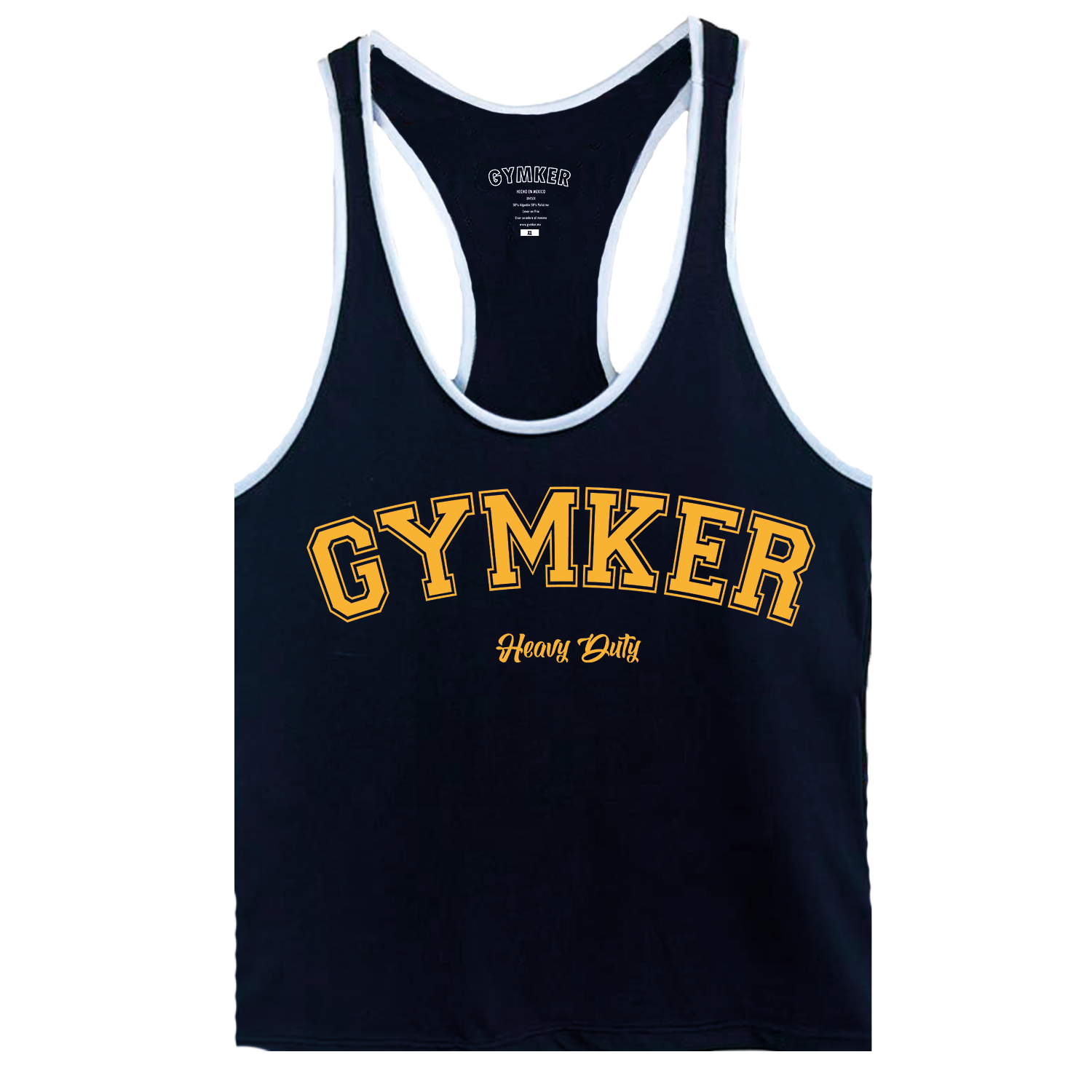 Playera entrenamiento Olimpica HEAVY DUTY BLACK