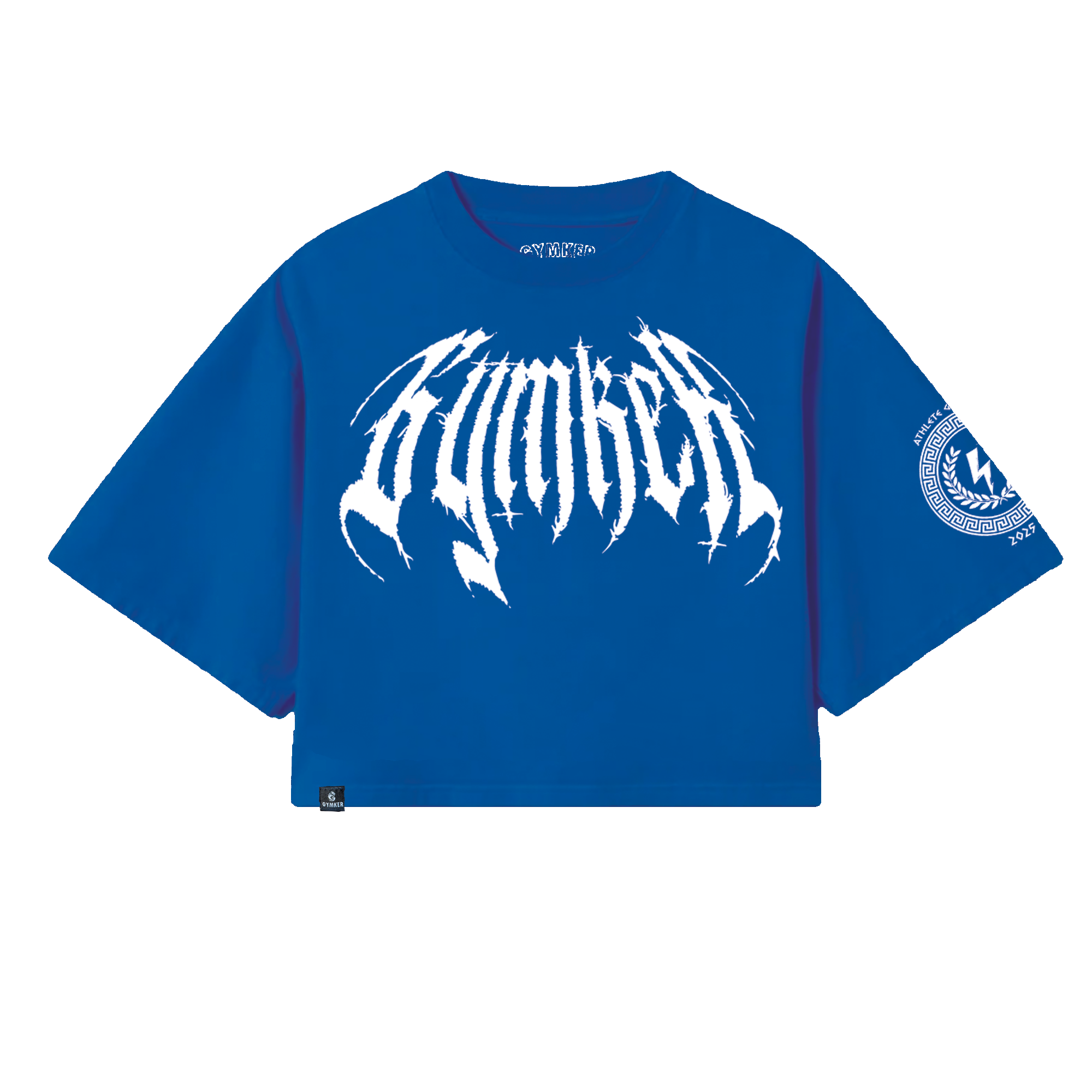 Crop Top Mujer Greek Collection Blue GYMKER