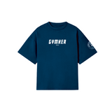 Playera entrenamiento Oversize Basic AZUL