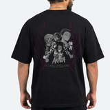 Playera oversize akaza