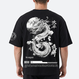 Playera entrenamiento oversize Japan Dragon