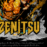 Playera oversize zenitsu (edicion limitada)