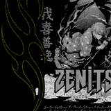 Playera oversize zenitsu