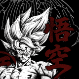 Playera oversize GOKU SAIYAJIN COLLECTION