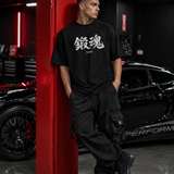 Playera oversize VEGETA SAIYAJIN COLLECTION