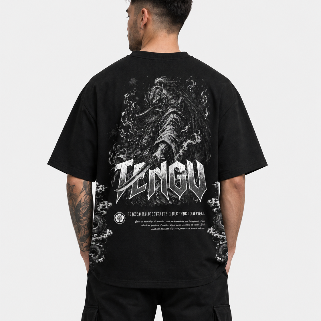 Playera oversize TENGU / JAPAN DROP