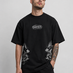 Playera Tengu Japan Drop GYMKER - detalle gráfico