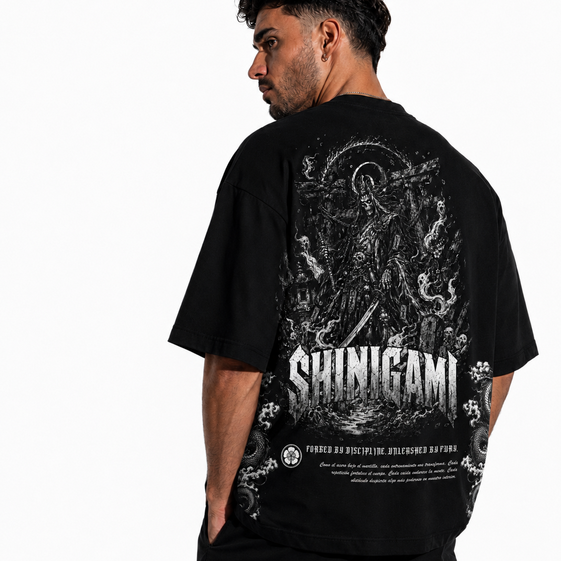 Playera oversize SHINIGAMI / JAPAN DROP