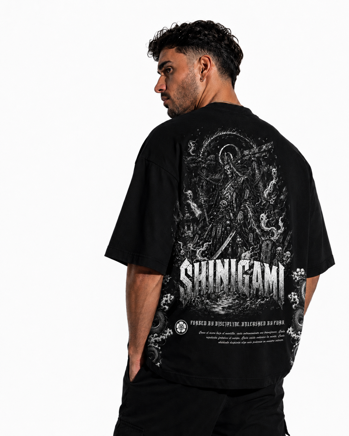 Playera Shinigami oversize - vista de producto