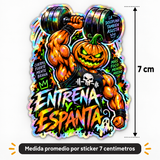 Stickers Gym Hallowen 01| Pack 5 Piezas