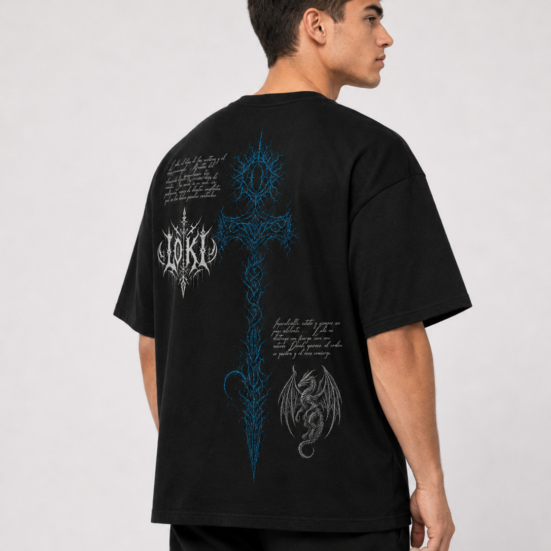 Playera oversize LOKI NORDIC COLLECTION