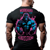 Playera entrenamiento WORKHARD Gorila