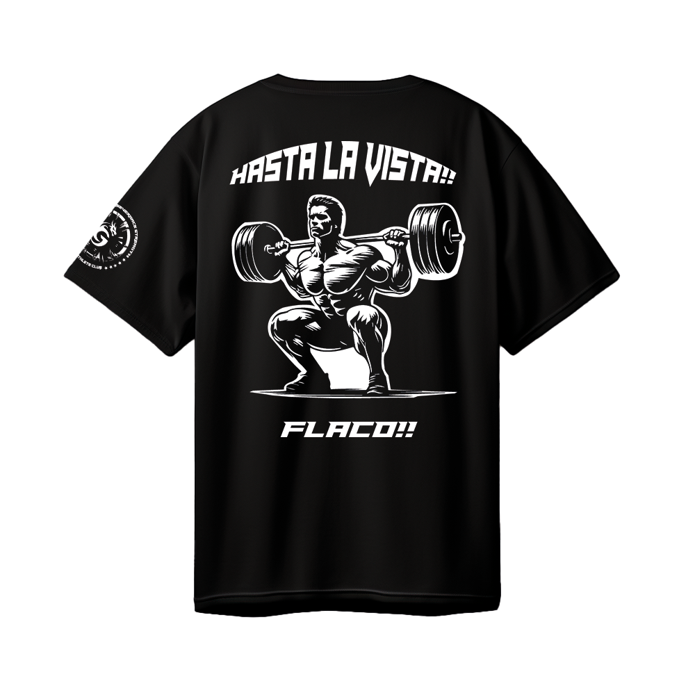 Playera entrenamiento oversize Hasta la Vista