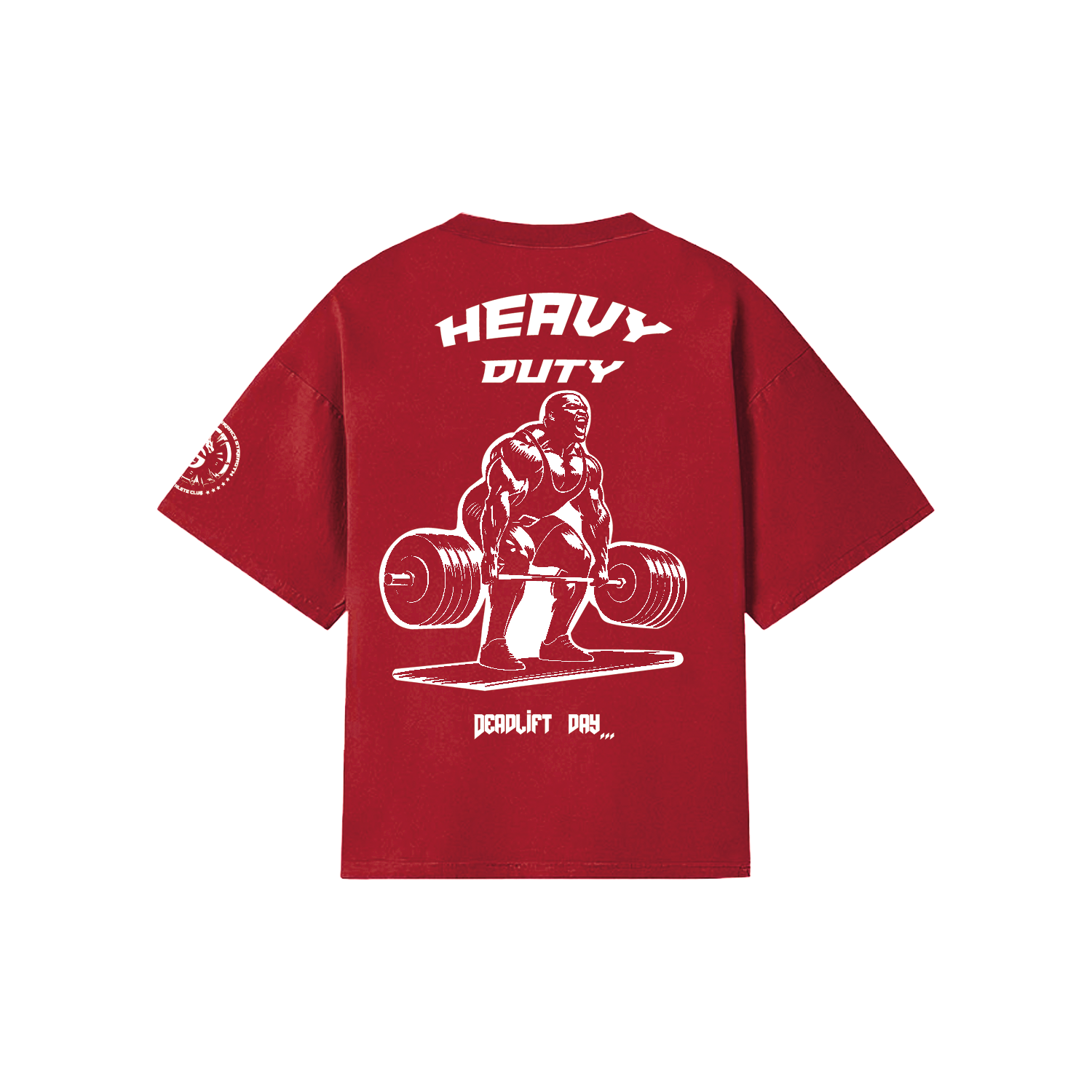 Playera entrenamiento oversize Heavy Duty