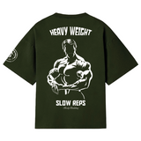 Playera entrenamiento oversize Heavy Weight