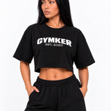 Crop Top Mujer cherry | 200 g/m²