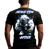 Playera entrenamiento Oso Polar Mode Gym