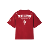 Playera entrenamiento oversize Powerlifter