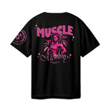 Playera entrenamiento oversize Muscle Mommy