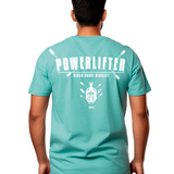 Playera Deportiva POWERLIFTER spartan Aqua