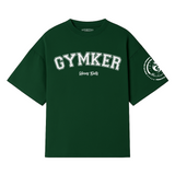 Playera entrenamiento Oversize VERDE GYMKER-HEAVY DUTY