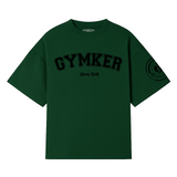 Playera entrenamiento Oversize VERDE GYMKER-HEAVY DUTY