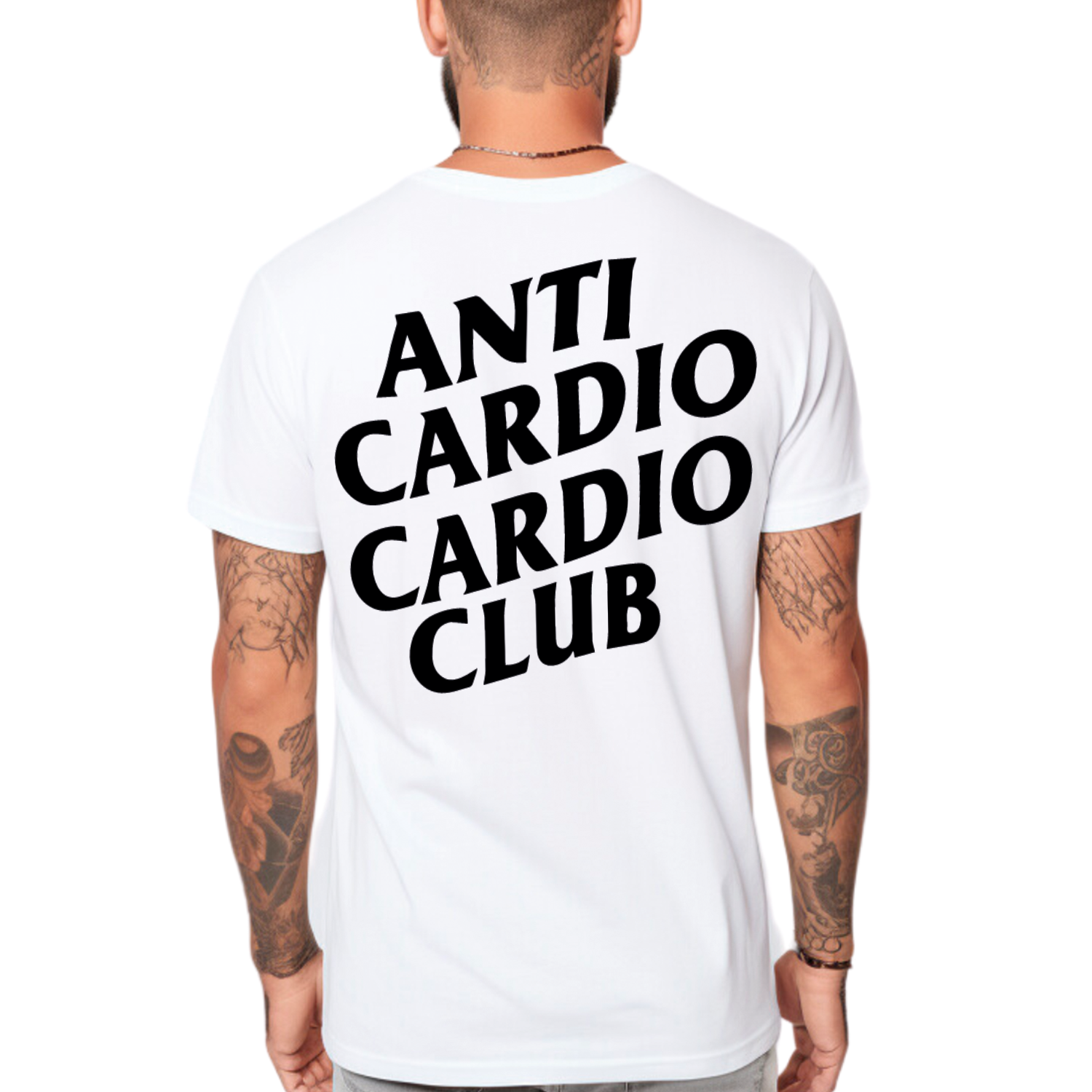 Playera entrenamiento ANTI CARDIO CARDIO CLUB