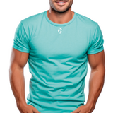 Playera Deportiva POWERLIFTER spartan Aqua