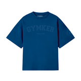 Playera entrenamiento Oversize AZUL GYMKER-HEAVY DUTY