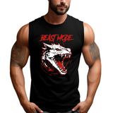 Playera Entrenamiento Tank top Mode Beast LOBO