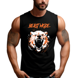 Playera Entrenamiento Tank top Mode Beast Oso