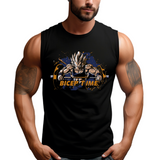 Playera Entrenamiento Tank top Mode Beast Bicep Time