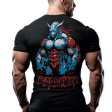 Playera Entrenamiento Bodybuilder Espalda Dragón