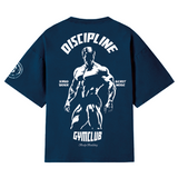 Playera entrenamiento oversize DISCIPLINE GYMCLUB